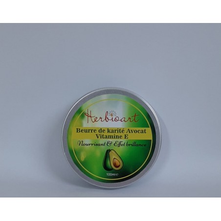 Baume  avocat beurre de karite à la Vitamine E
